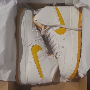 Nike Phantom and Yellow Ochre Sneakers